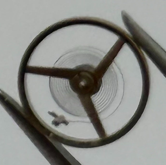 AS 1977-2 Balance Wheel Complete And Spring Renata 1831 Watch Movement Parts NOS