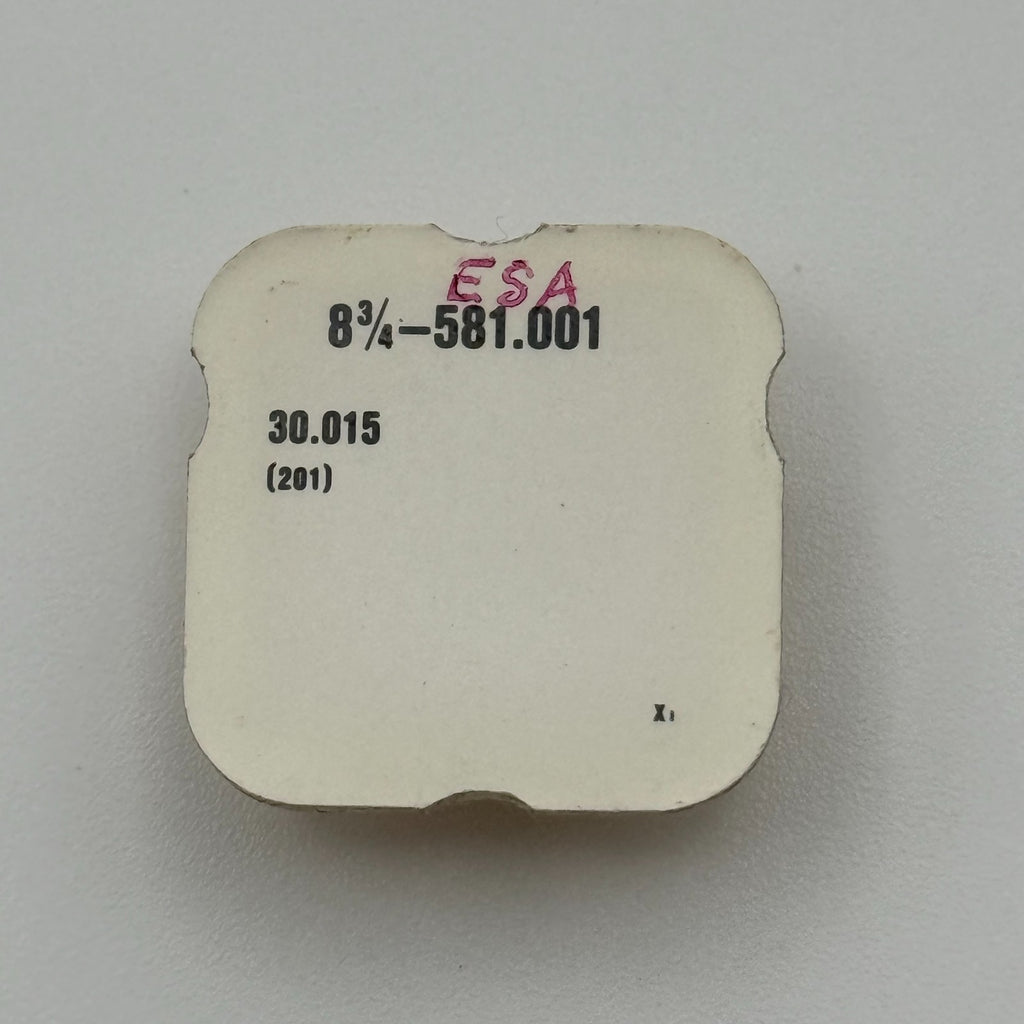 ESA 581.001 Center Wheel & Pinion - 8 3/4 - 201 - New Old Stock - Watch Parts