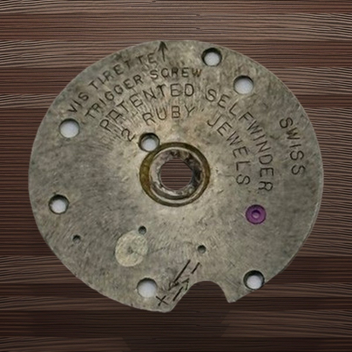 Rolex Vistirette Trigger Screw Patented Self Winder Watch Movement Part Repair
