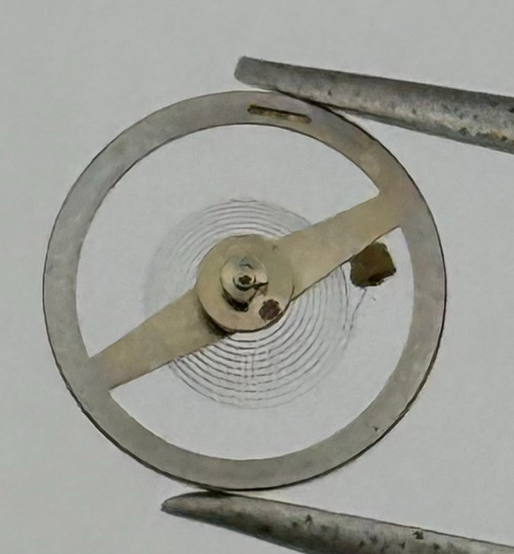 BFG 925 Balance Wheel Complete And Spring 6¾’’’ 4440 Watch Movement Parts NOS