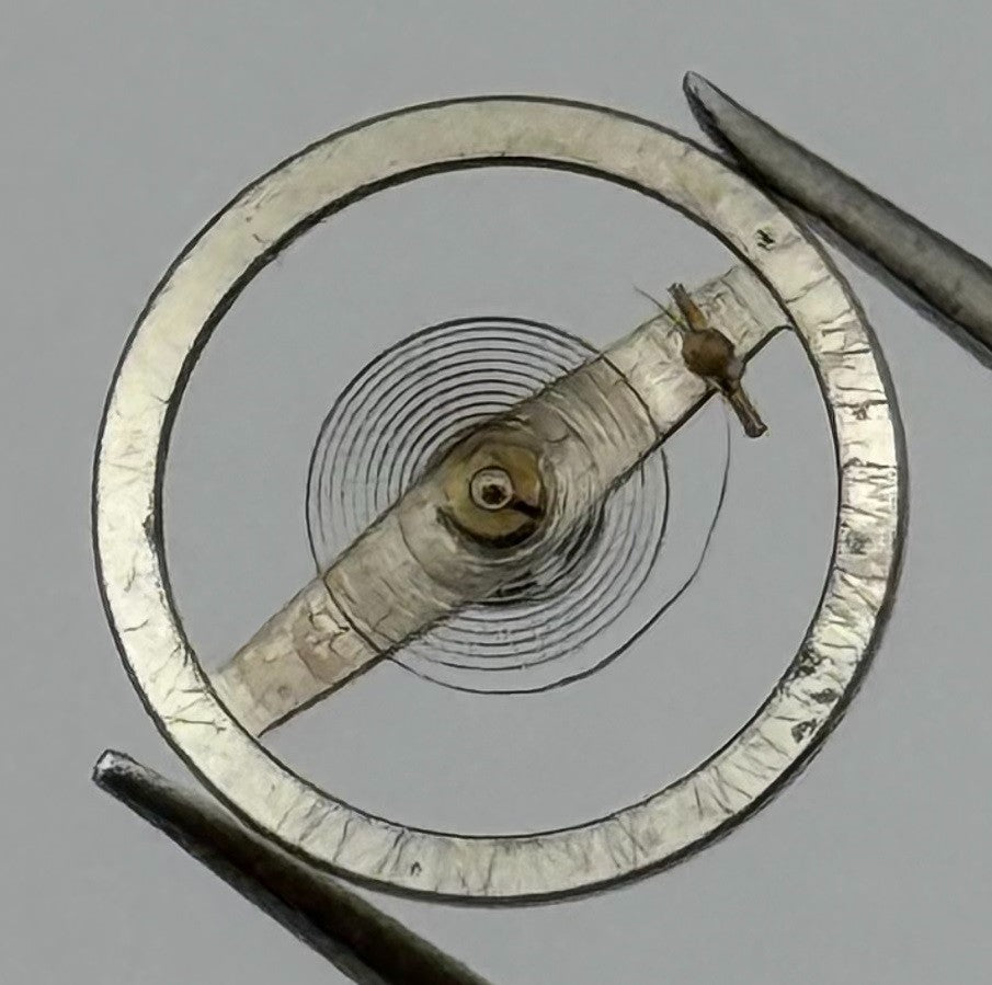 Brac 107 115 Balance Wheel Complete And Spring Renata 705 Watch Movement Parts