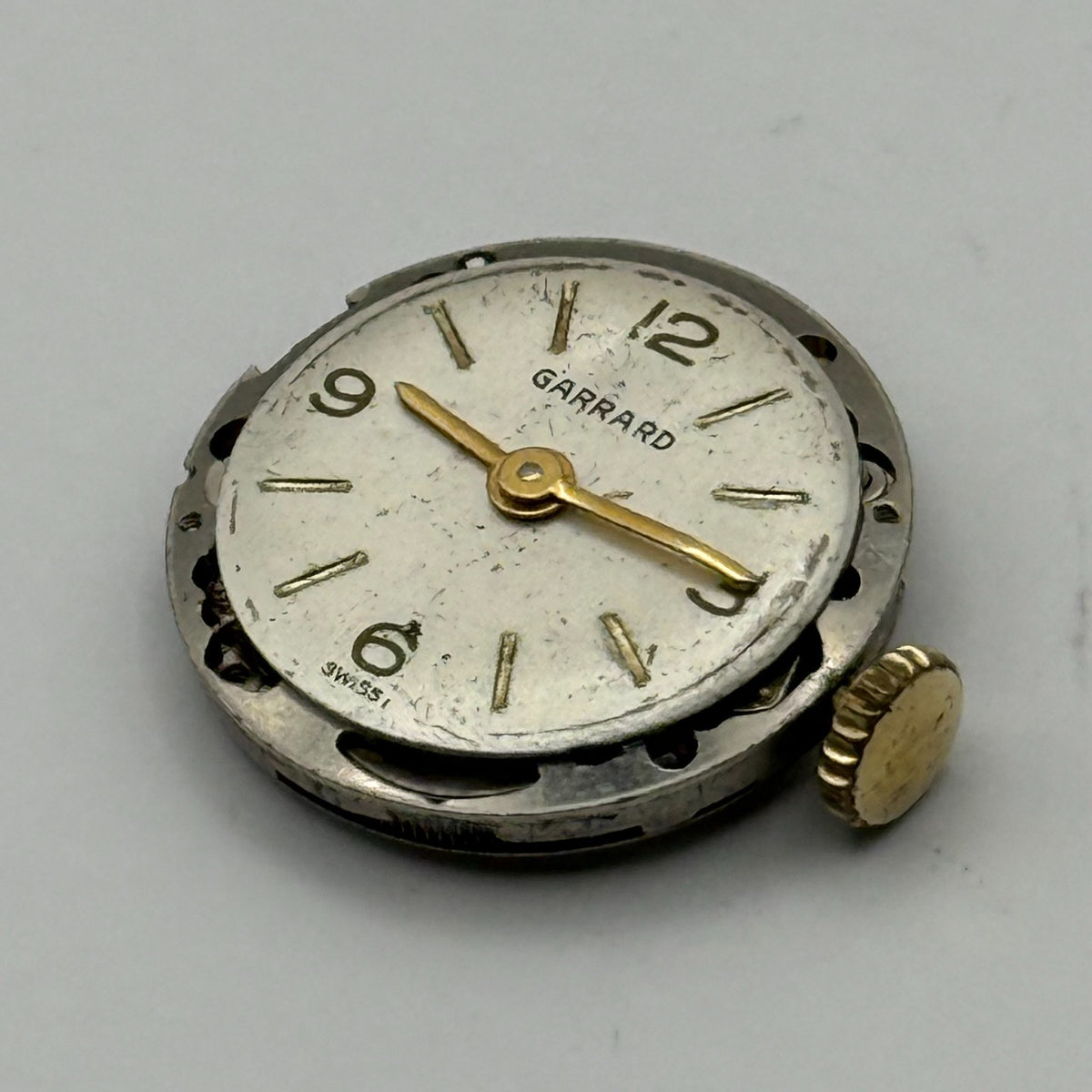 ETA 2510 Watch Movement - Garrard 17 Jewels Ladies 17.5m - For Parts / Repair