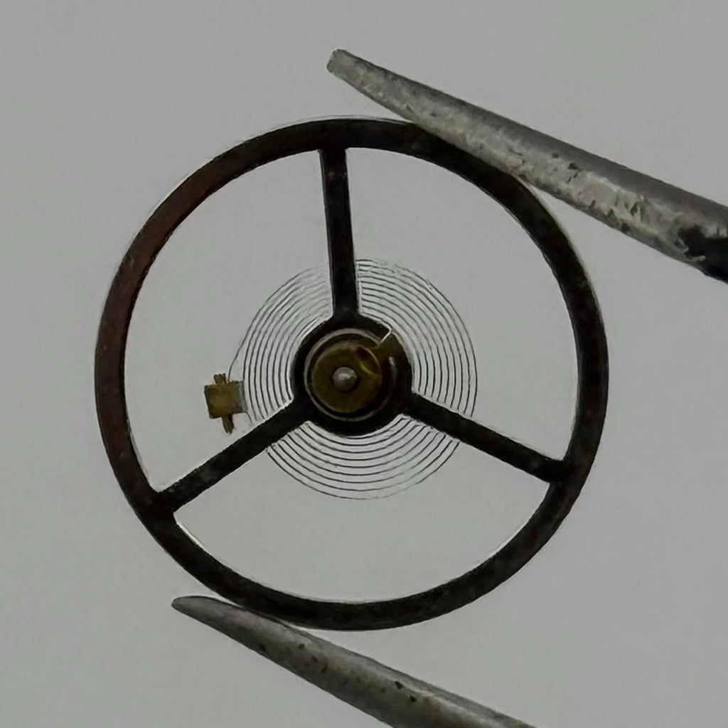 BFG 844 Balance Wheel Complete And Spring 10½’’’ 1867 Watch Movement Parts NOS