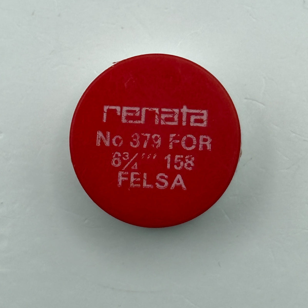 Felsa 158 Balance Wheel Complete And Spring 6¾’’’ Renata 379 Watch Movement Part