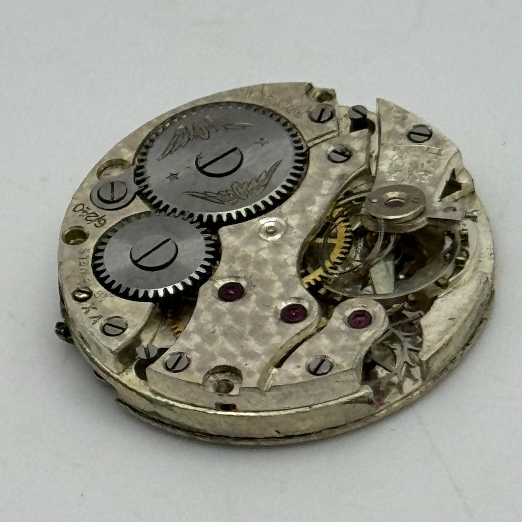 Peseux Rotary 6/240 Watch Movement Manual Wind Swiss 15 Jewels Parts Spares 22mm