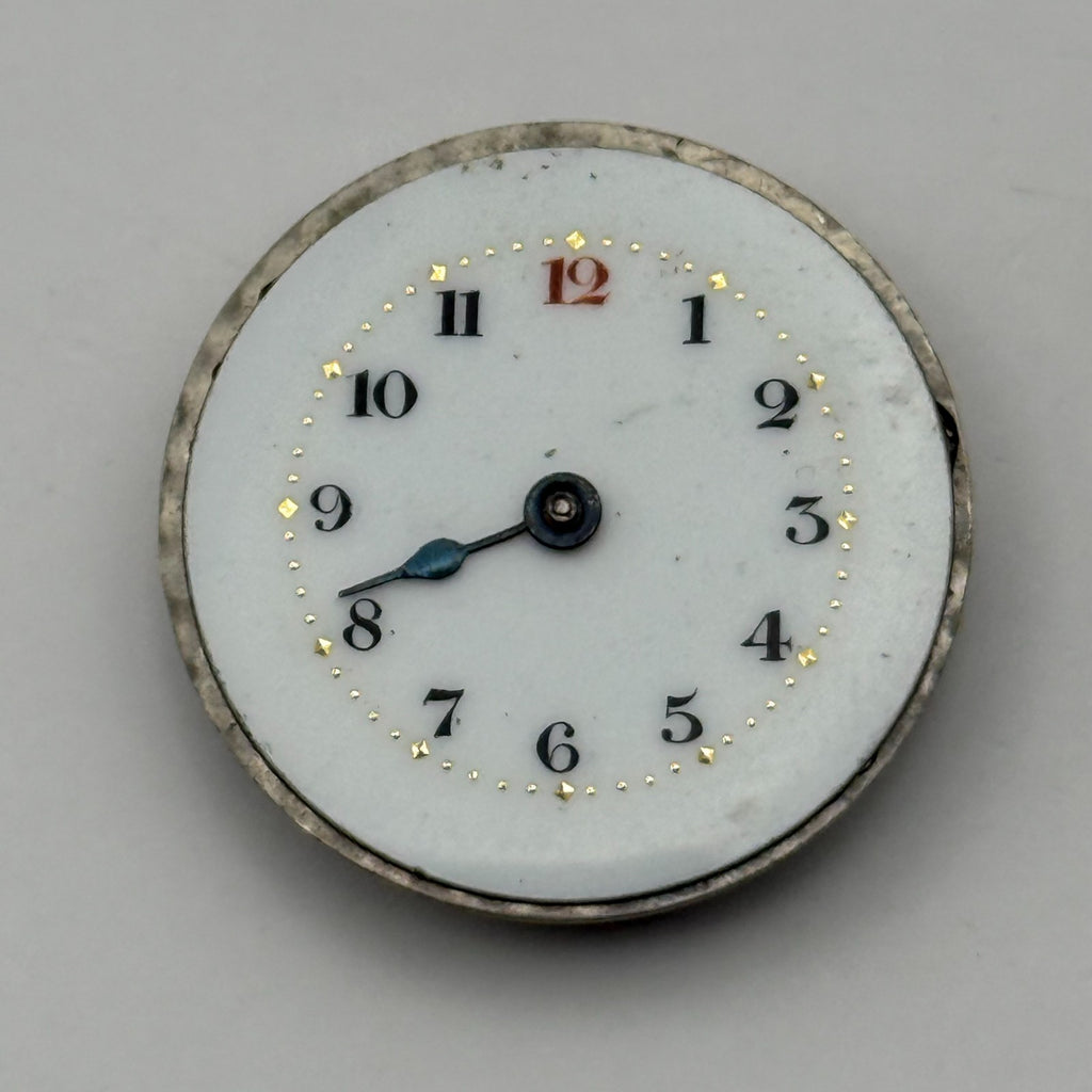 Unidentified 996 Watch Movement Manual Wind Vintage Parts Repair 24.2mm