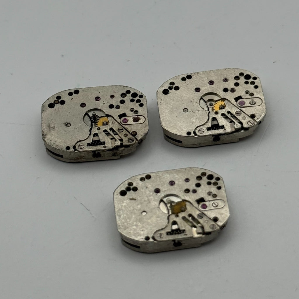 Zaria Luch 1800 Watch Movement Soviet USSR Ladies x 3 Pieces Parts Repair 14mm