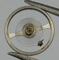 Oris 410 Balance Wheel Complete And Spring 5¼’’’ 330 M Watch Movement Parts NOS