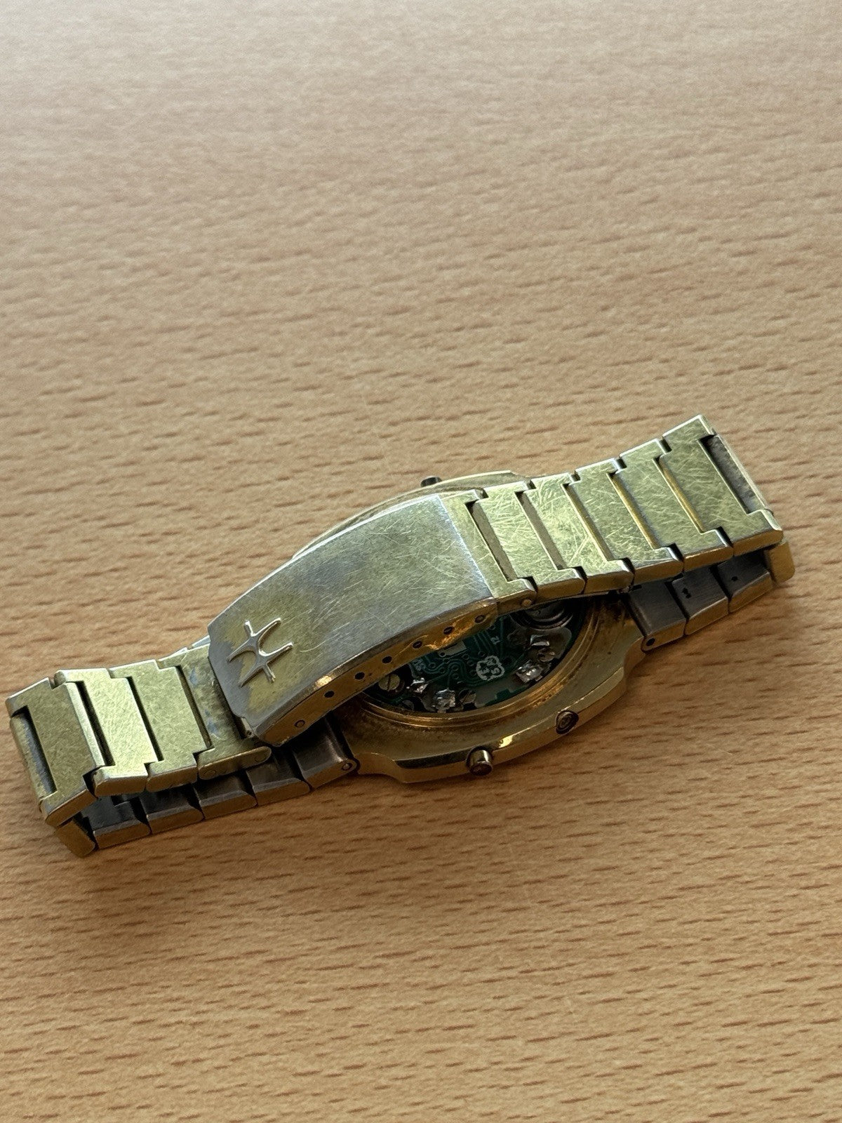ESA 942.711 Hamilton Digital Watch Chronograph Quartz Vintage For Parts / Repair