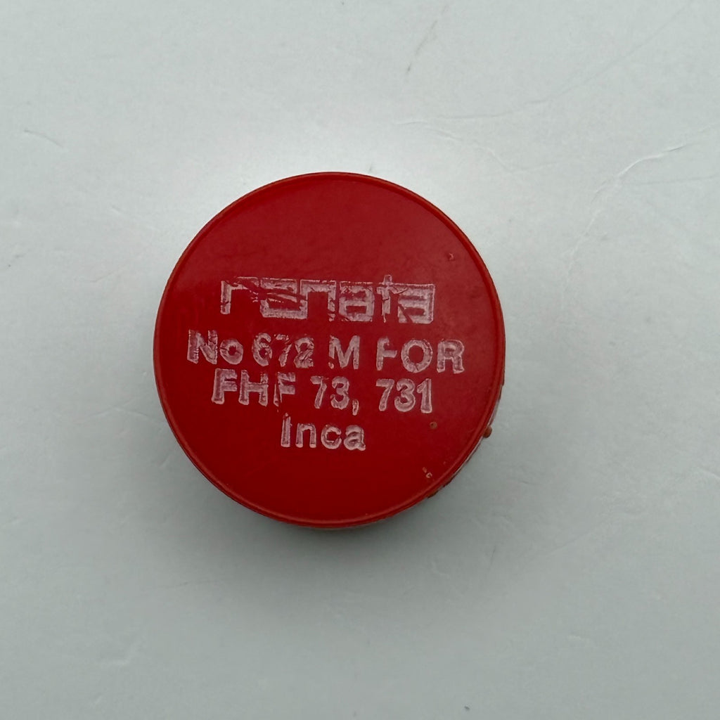 FHF 73 731 Balance Wheel Complete And Spring Renata 672 Watch Movement Parts NOS