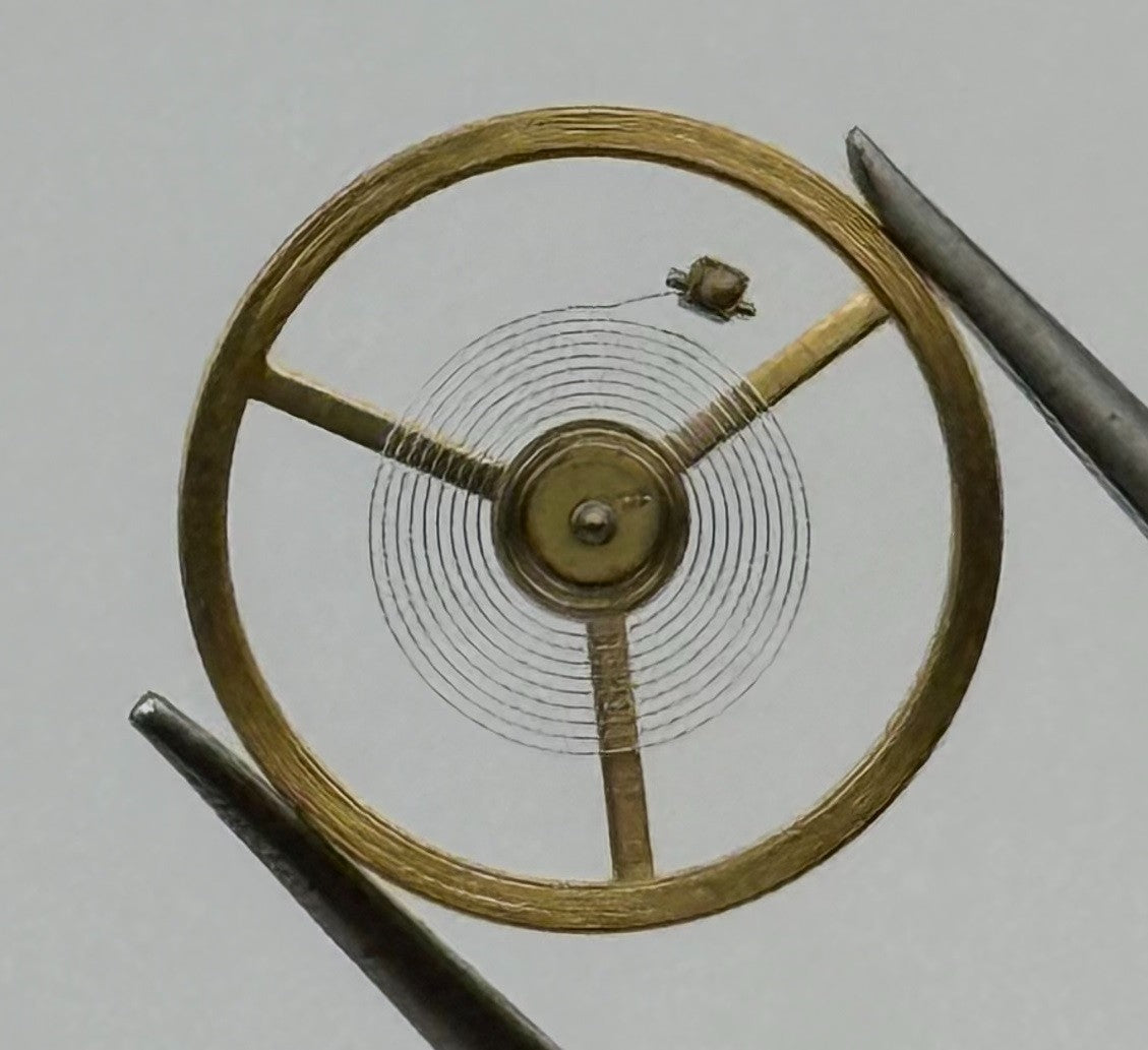BFG 582/21 Balance Wheel Complete And Spring 13½’’’ 1840 Watch Movement Parts