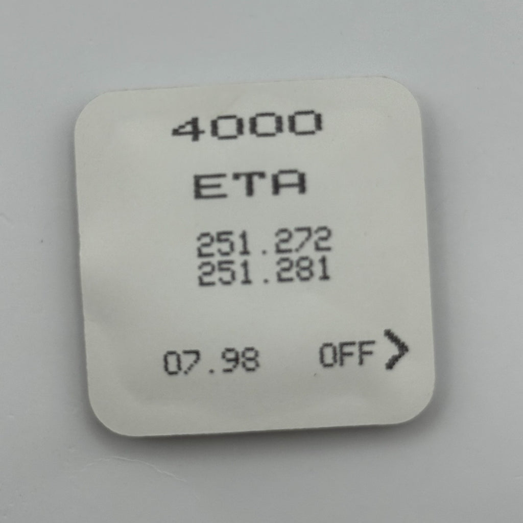 ETA 251.272 / 251.281 Circuit Part - New Old Stock - Watch Movement Parts