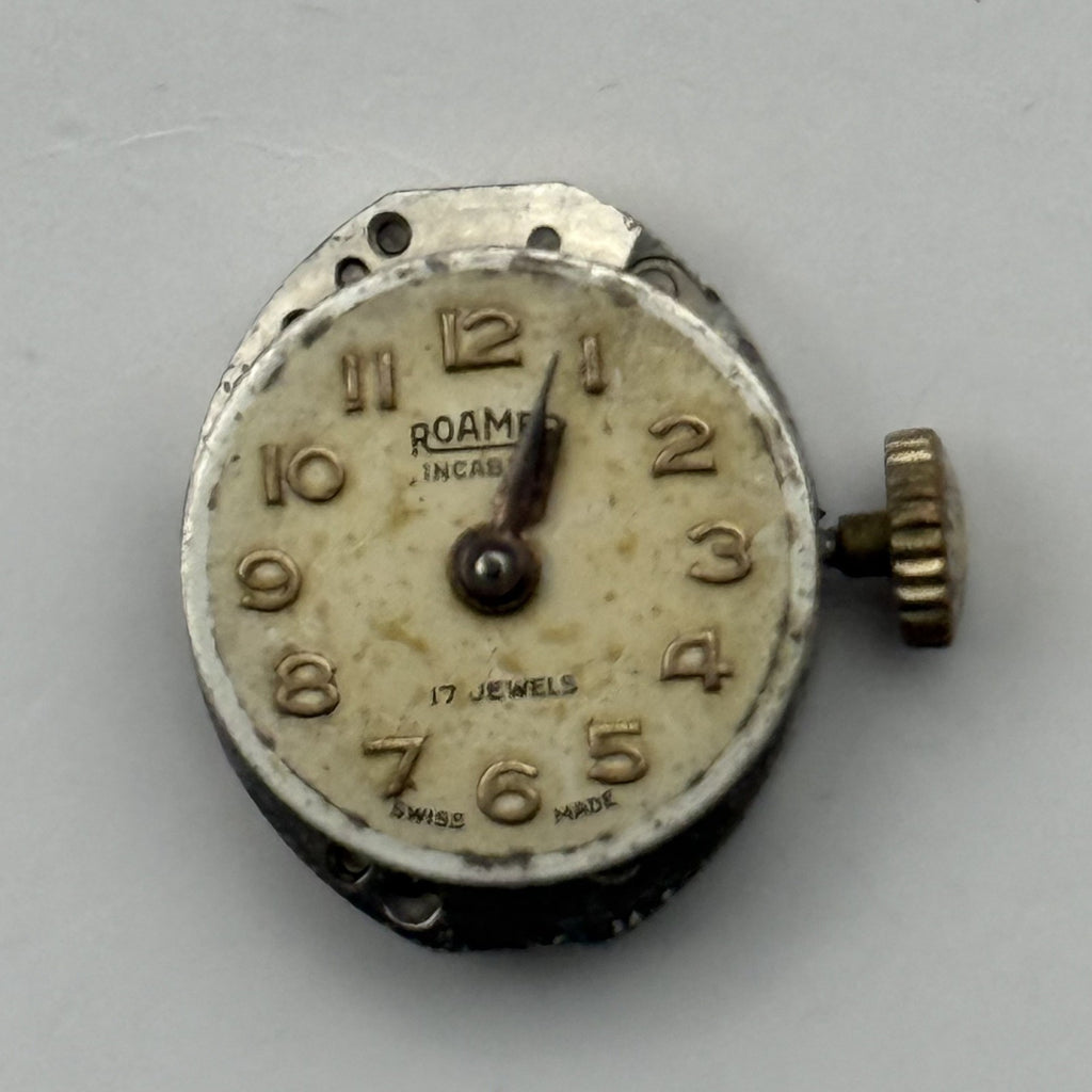 MST 389 Watch Movement Running Roamer 17J Swiss Manual Wind Parts Repair 13.1mm