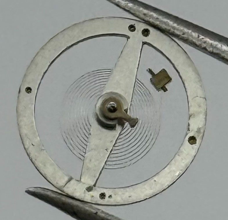 OC R7 Balance Wheel Complete And Spring 10½’’’ 1534 Watch Movement Parts NOS