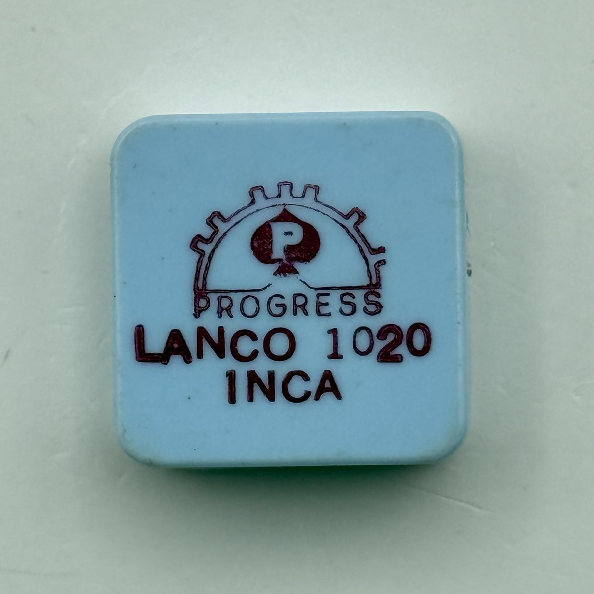 Lanco 1020 Balance Wheel Complete And Spring Progress Watch Movement Parts NOS