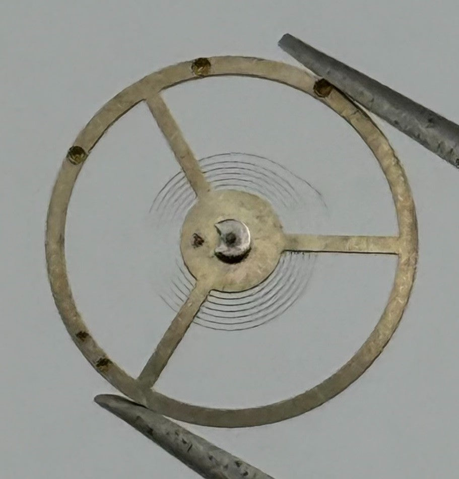EB 8381 8391-66 Balance Wheel Complete And Spring 10½’’’ Watch Movement Parts