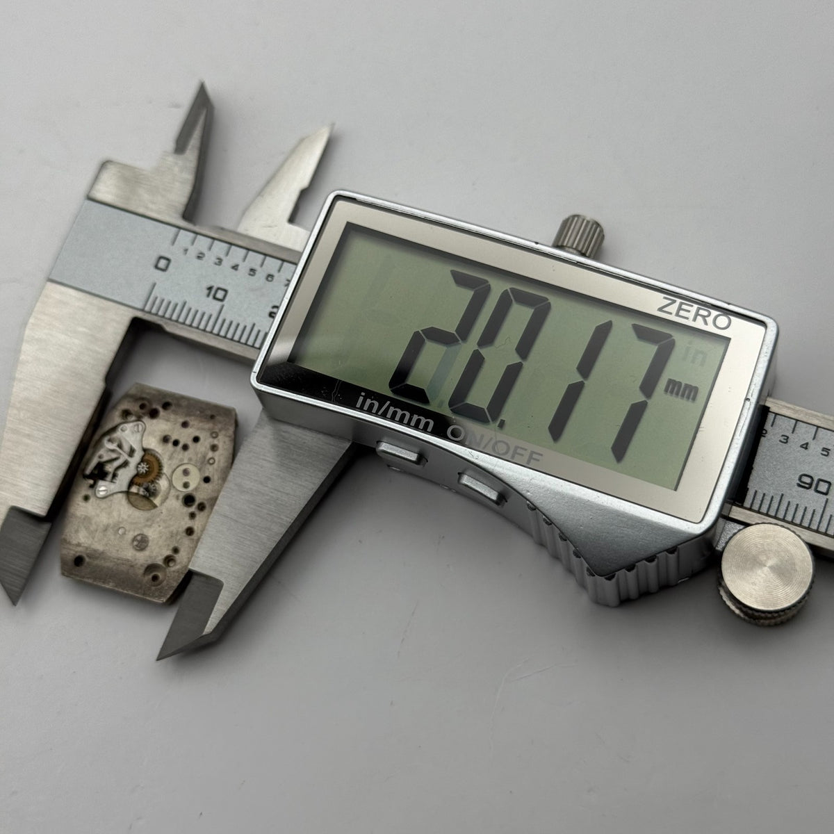 Record 114 Watch Movement Swiss 15 Jewels Manual Wind Parts Repair 20.1mm