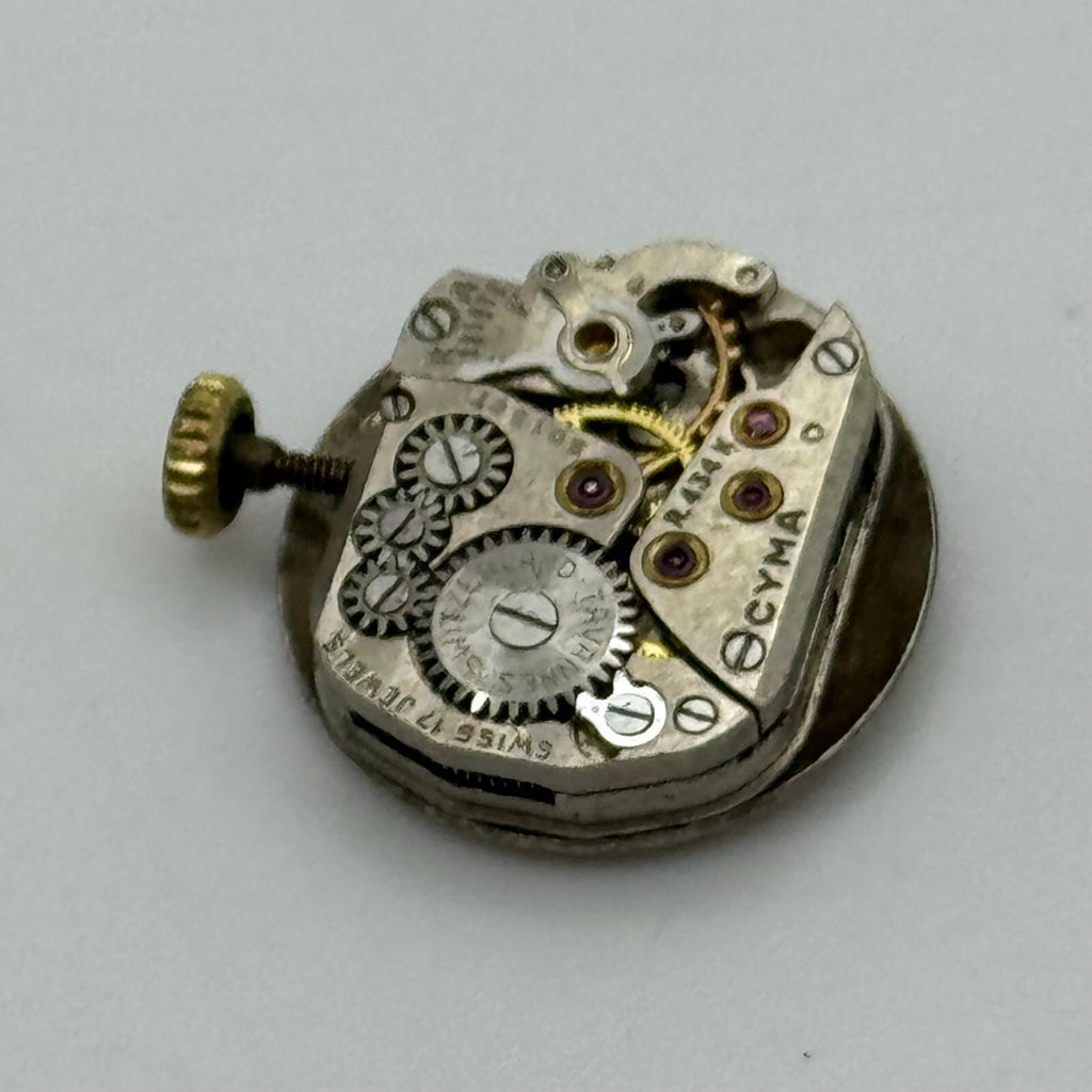 Cyma 434K Watch Movement - Tavannes Ladies - For Parts / Repair - 11.6mm