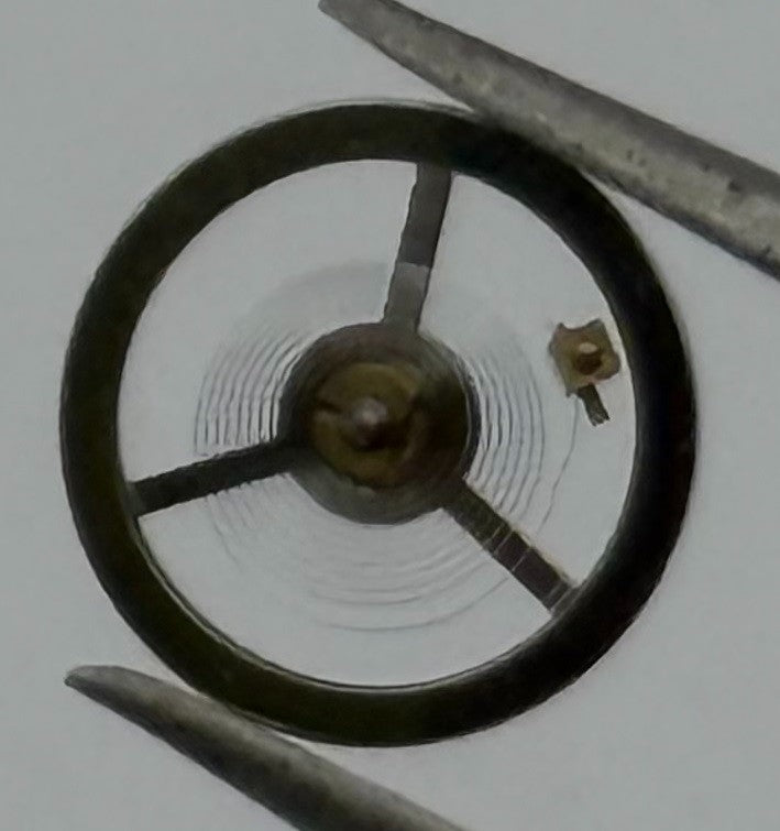 EB 8320 8321 8330 Balance Wheel Complete And Spring 6¾’’’ Watch Movement Parts