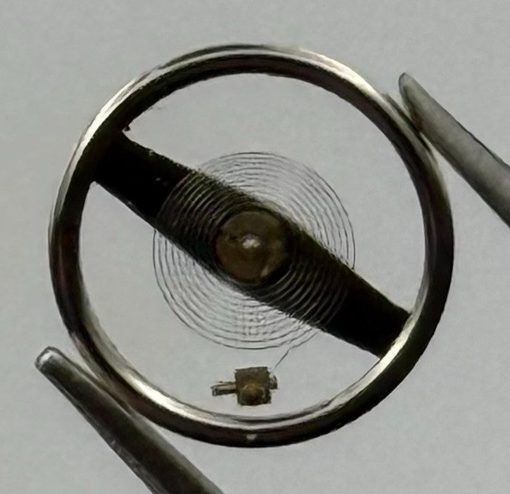 Brac 2051 /1 Balance Wheel Complete And Spring 5¼’’’ 3817 Watch Movement Parts