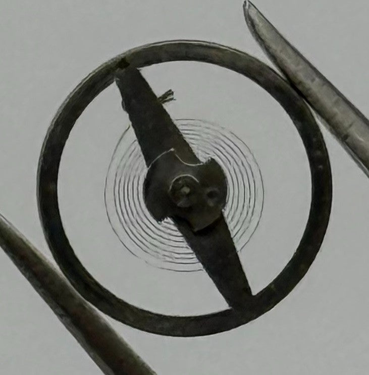 Oris 380 Balance Wheel Complete And Spring 6¾-8’’’ 398 Watch Movement Parts NOS