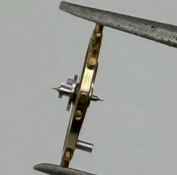 MST 340 Balance Wheel Complete And Spring 6¾’’’ Renata 574 Watch Movement Parts