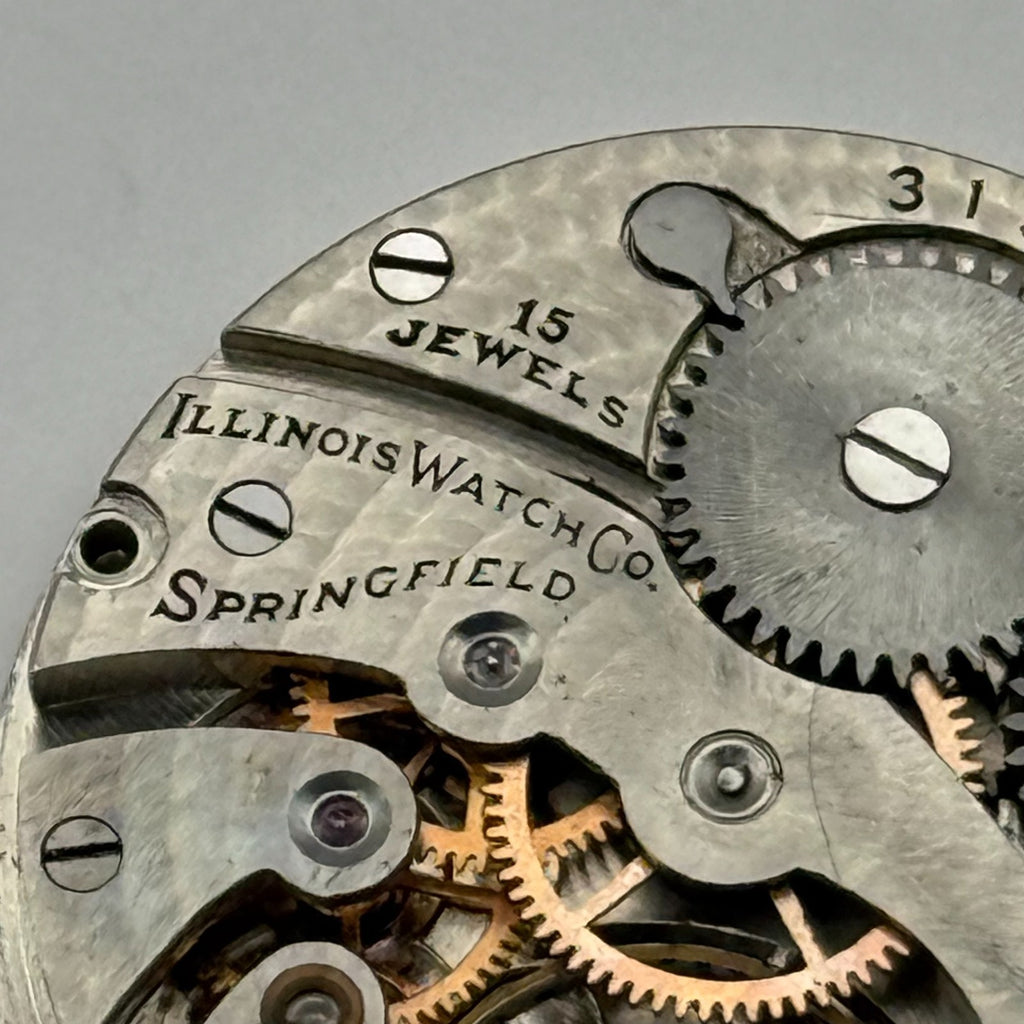 Illinois Grade 903 Watch Movement Model 2 American Antique 6/0s Parts Repair