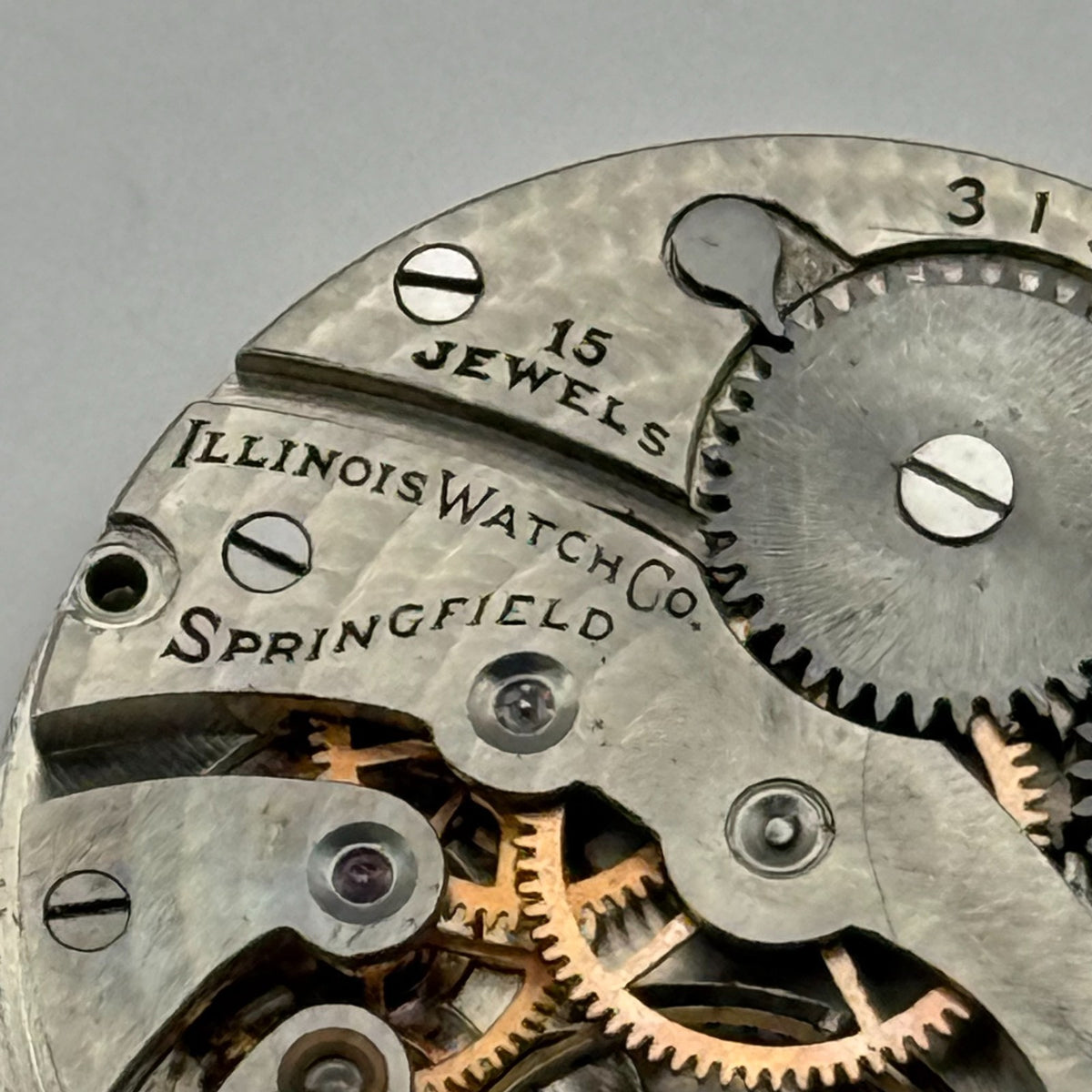 Illinois Grade 903 Watch Movement Model 2 American Antique 6/0s Parts Repair