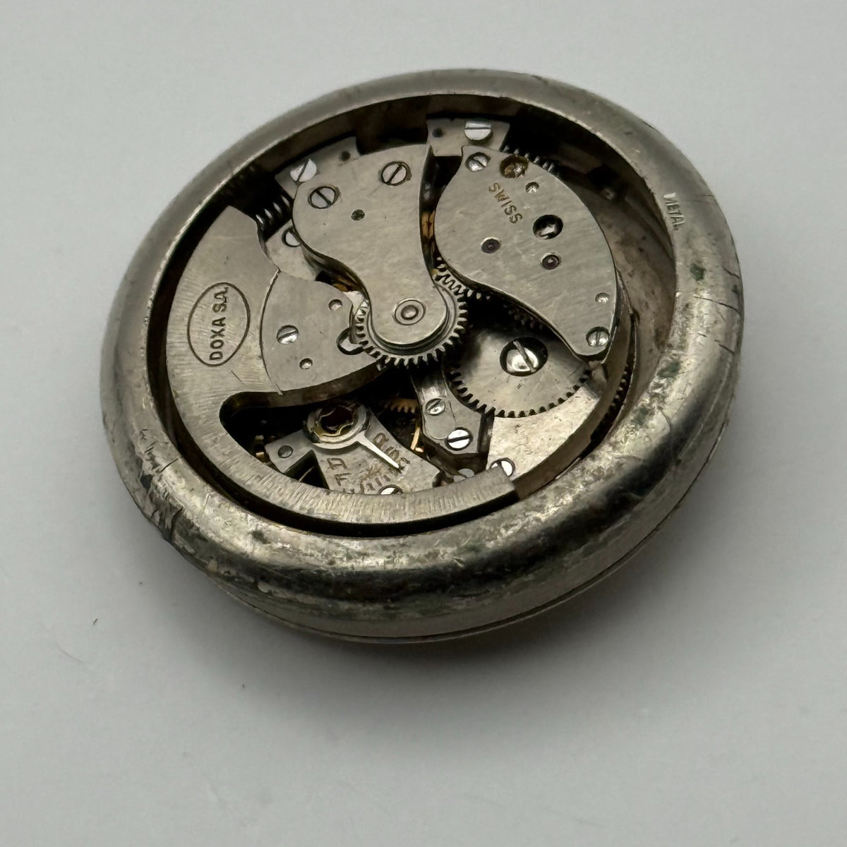 Doxa Bumper Watch Movement AS 1171 A. Schild Automatic Swiss Parts Repair 24.8mm