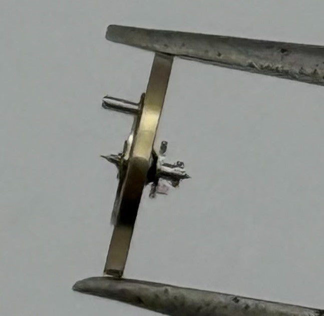 FHF 59-21 Balance Wheel Complete And Spring Renata 1353 Watch Movement Parts NOS