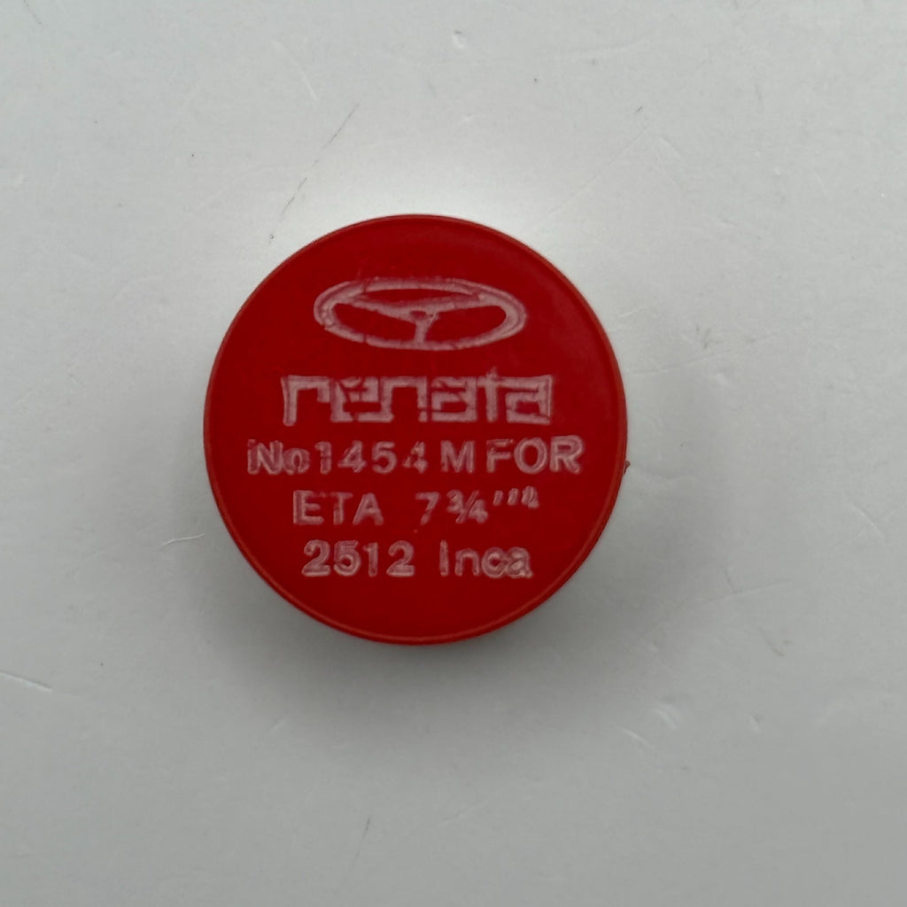 ETA 2512 Balance Wheel Complete And Spring 7¾’’’ 1454 M Watch Movement Parts NOS