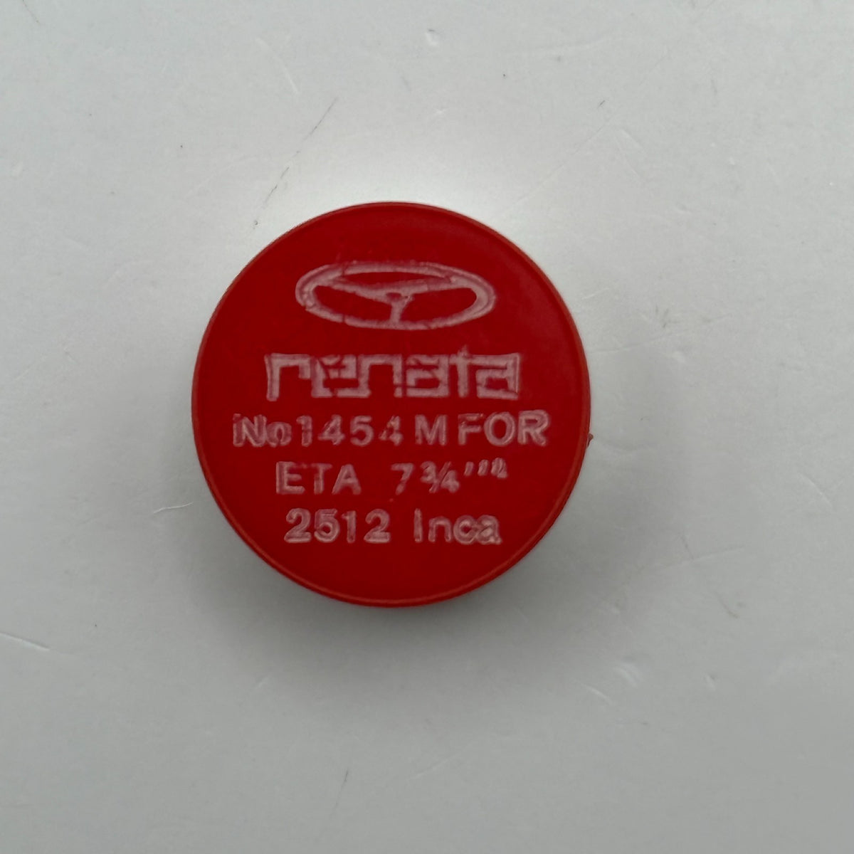 ETA 2512 Balance Wheel Complete And Spring 7¾’’’ 1454 M Watch Movement Parts NOS