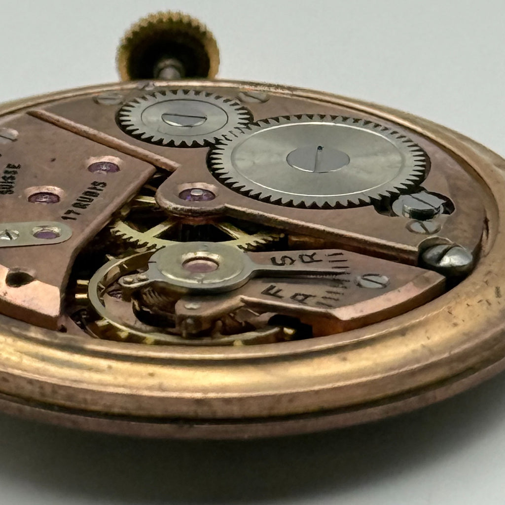 FEF 310 Watch Movement Sigma 17 Rubis Swiss Manual Wind Parts Repair 25.9mm
