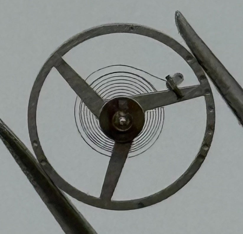 MST 410 Inca Balance Wheel Complete And Spring Renata 809 M Watch Movement Parts