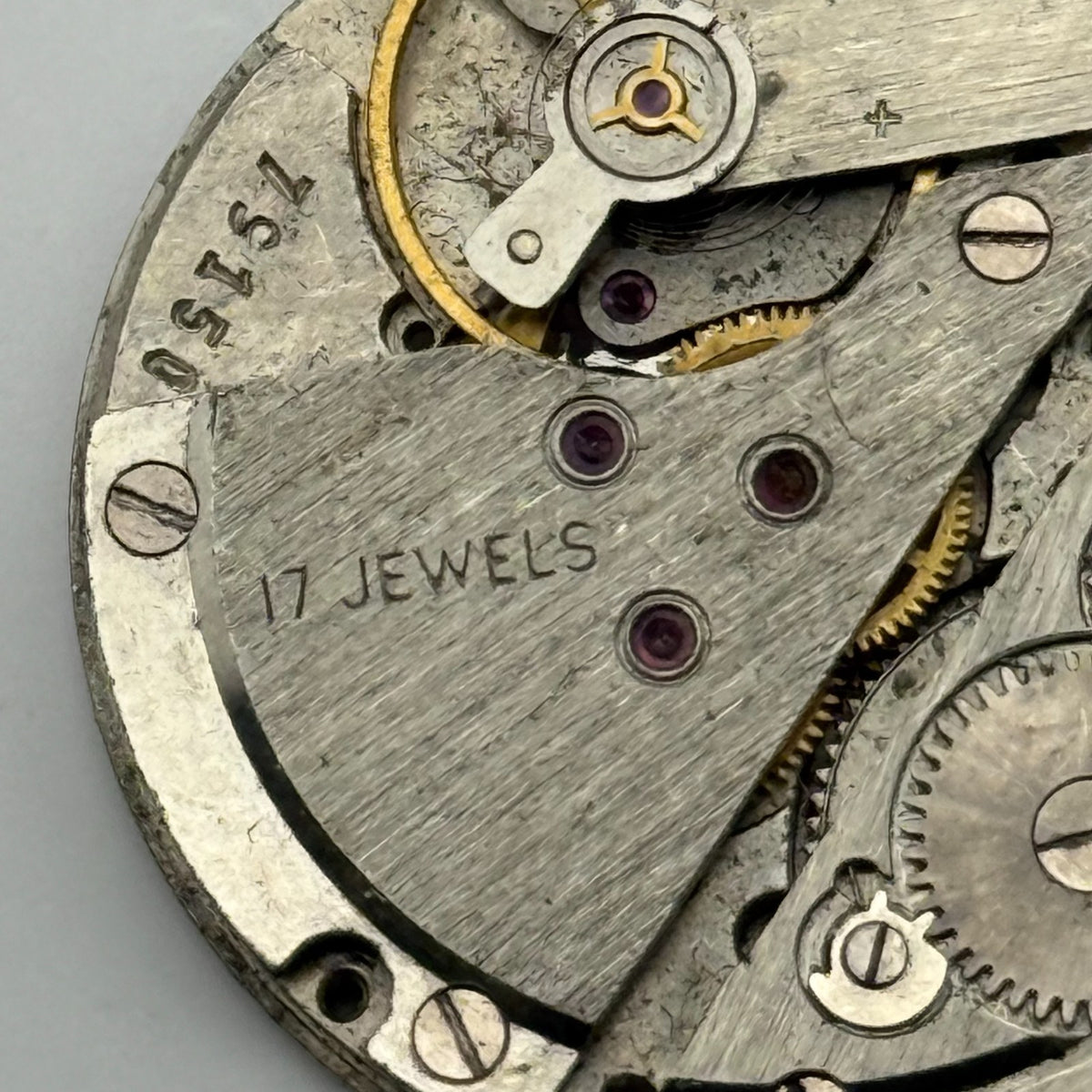 Poljot 2609 Watch Movement Soviet 17 Jewels Manual Wind Parts Repair 26.5mm