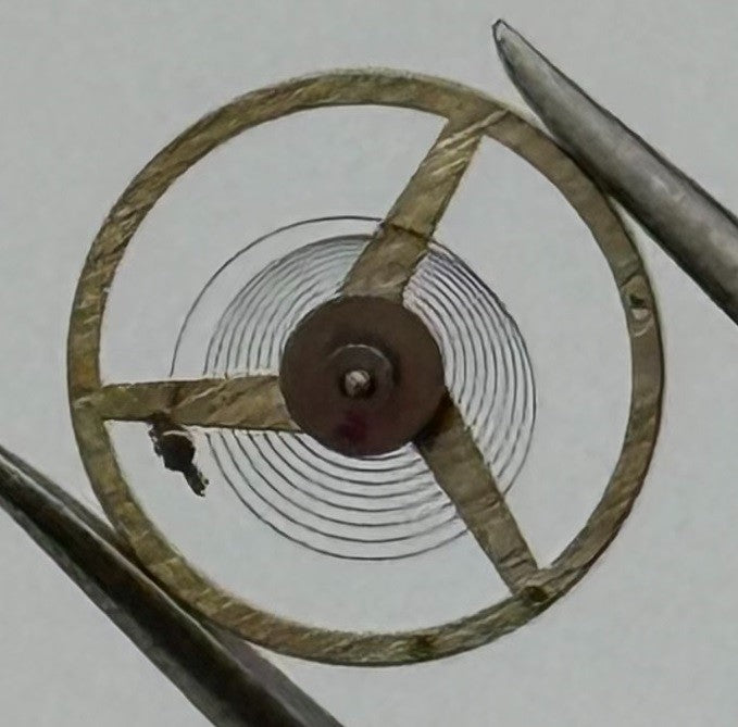 ST 69-21 Balance Wheel Complete And Spring Renata 1609 Watch Movement Parts NOS
