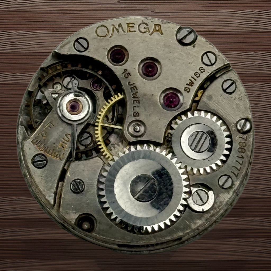 Omega 19.4T1 Watch Movement - Rare Calibre To Restore Or For Parts Use 19.7mm