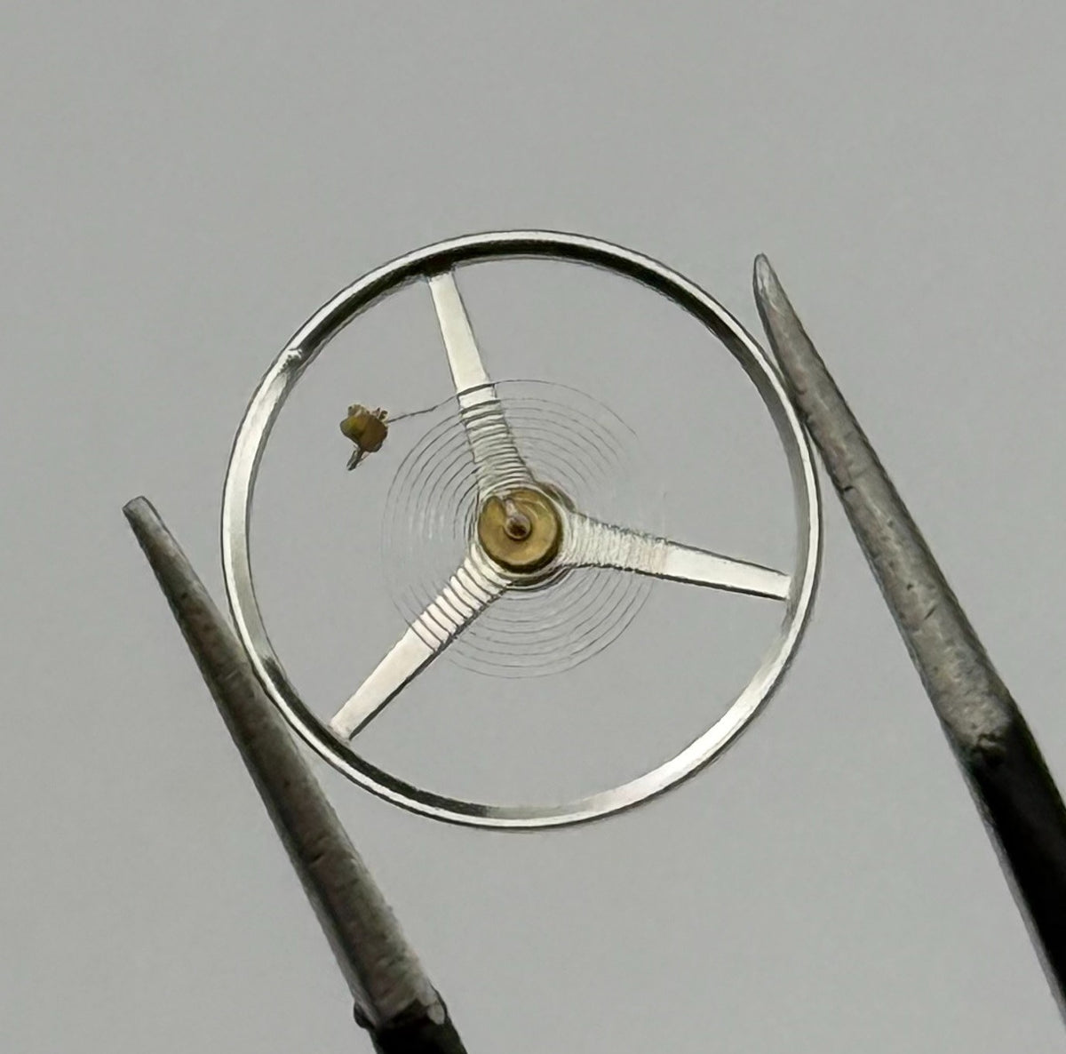 Oris 710 712 Balance Wheel Complete And Spring 10½’’’ 1833 Watch Movement Parts