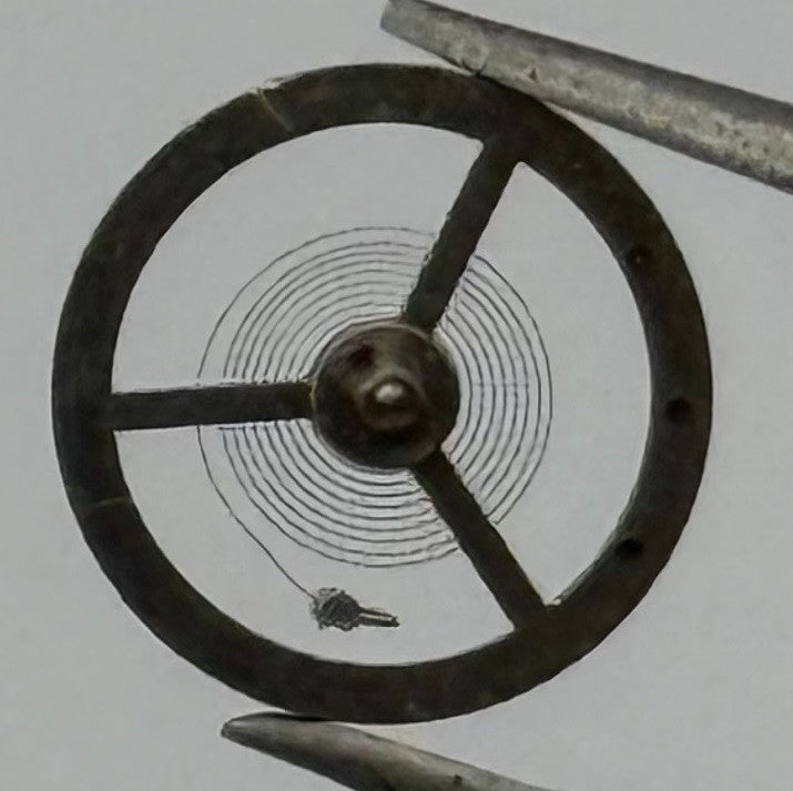 EB 1612 Balance Wheel Complete And Spring 6¾-8’’’  950 Watch Movement Parts NOS