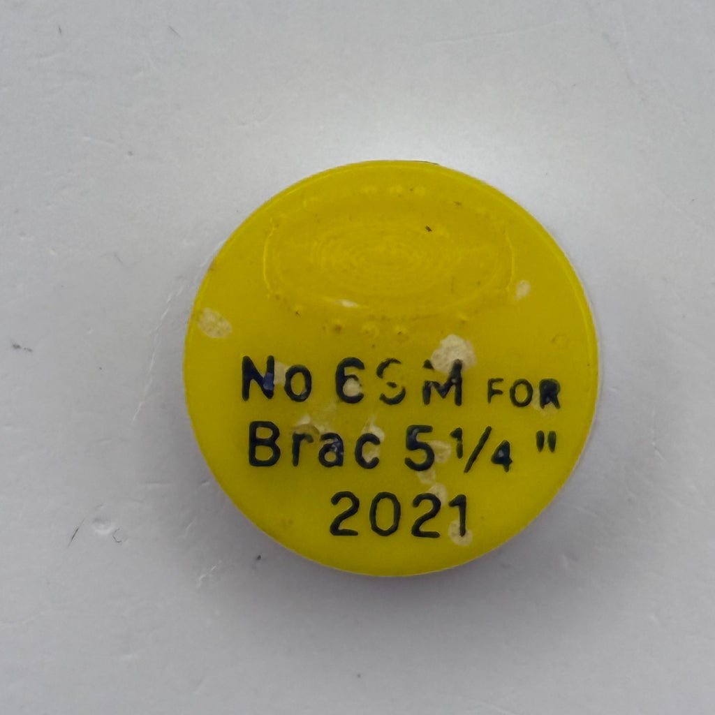 Brac 2021 Balance Wheel Complete And Spring 5¼’’’ 69 M Watch Movement Parts NOS
