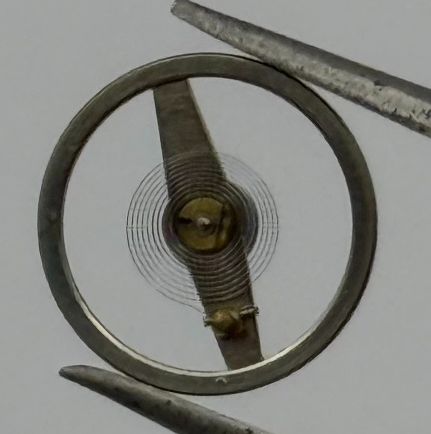 Amida 562 Balance Wheel Complete And Spring 8¾’’’ 4198 Watch Movement Parts NOS