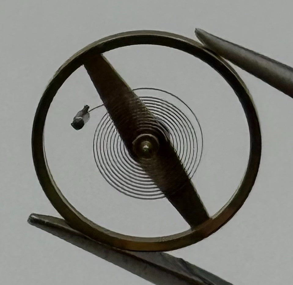 ST 1800 1805 Balance Wheel Complete And Spring Renata 1508 Watch Movement Parts
