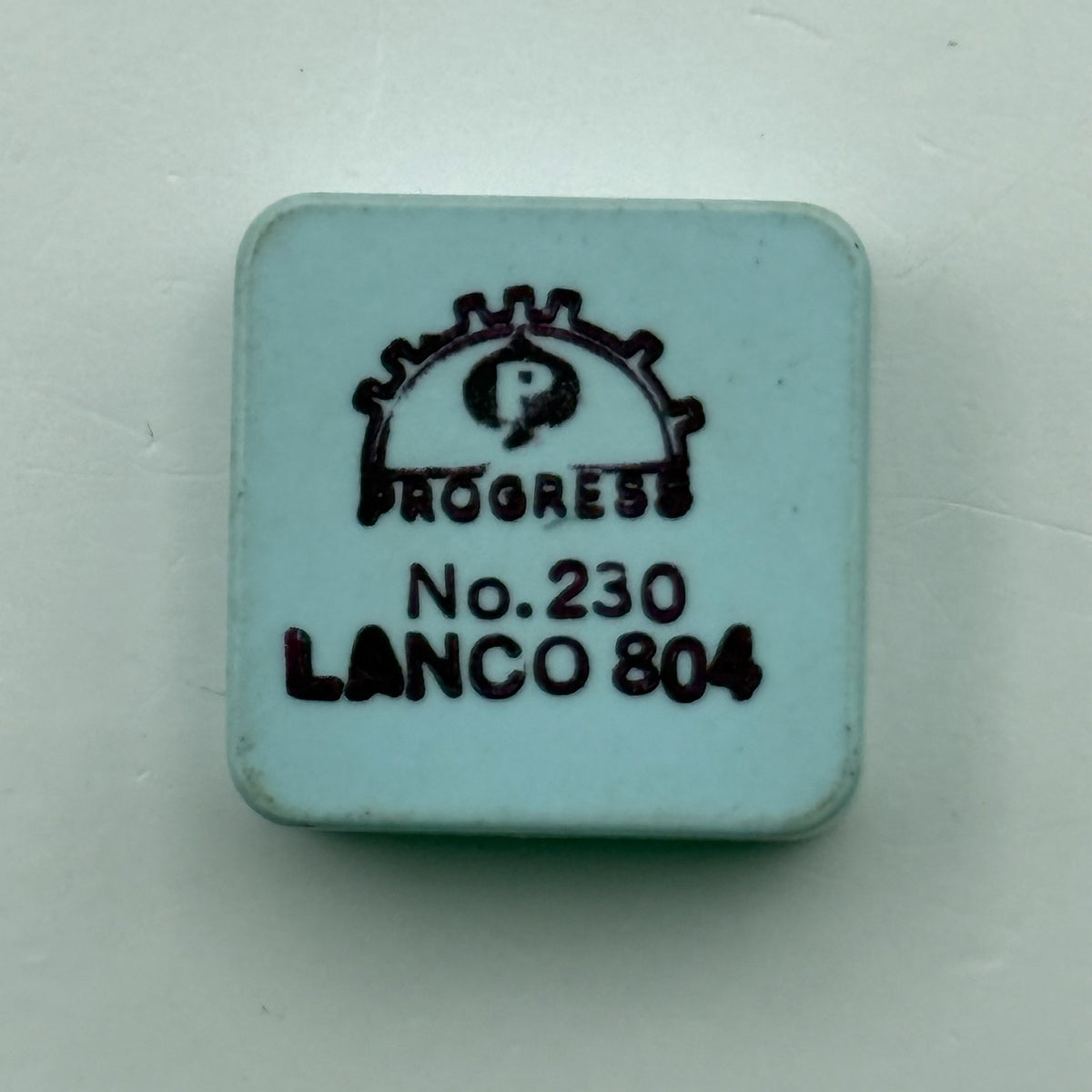 Lanco 804 Balance Wheel Complete And Spring Progress 230 Watch Movement Parts