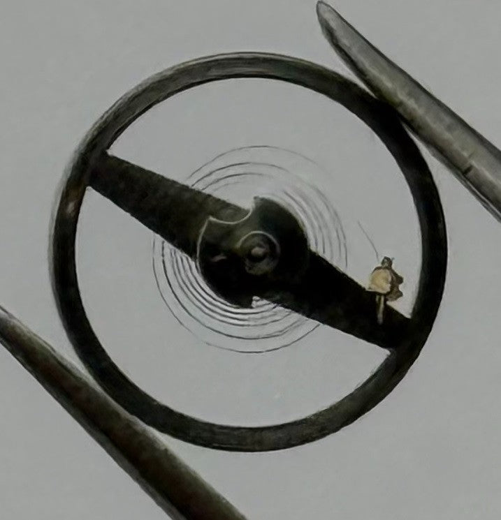 Oris 440 Balance Wheel Complete And Spring 6¾x8’’’ 974 Watch Movement Parts NOS