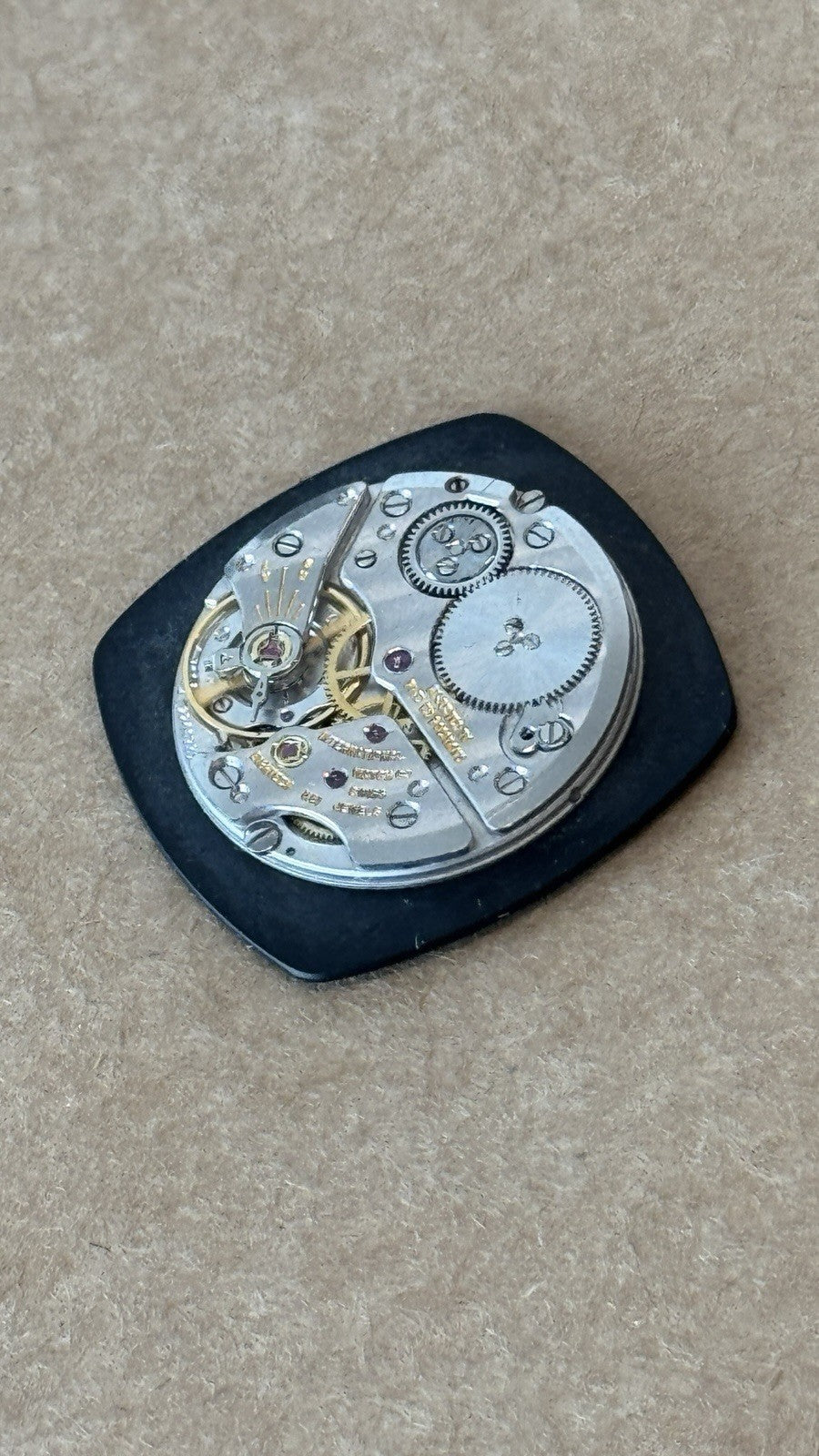 IWC 185/1 Watch Movement - High Grade Thin Calibre - Rare - For Parts / Repair
