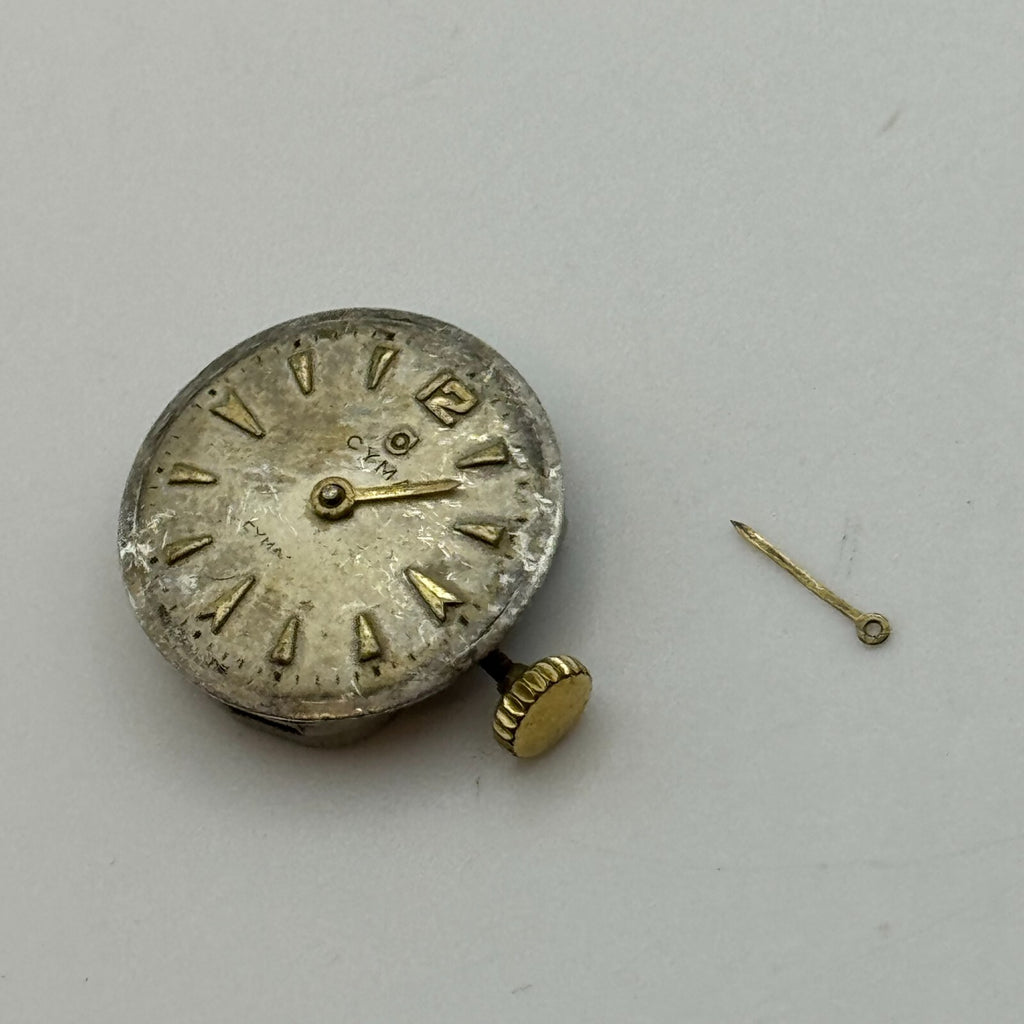 Cyma 434K Watch Movement - Tavannes Ladies - For Parts / Repair - 11.6mm