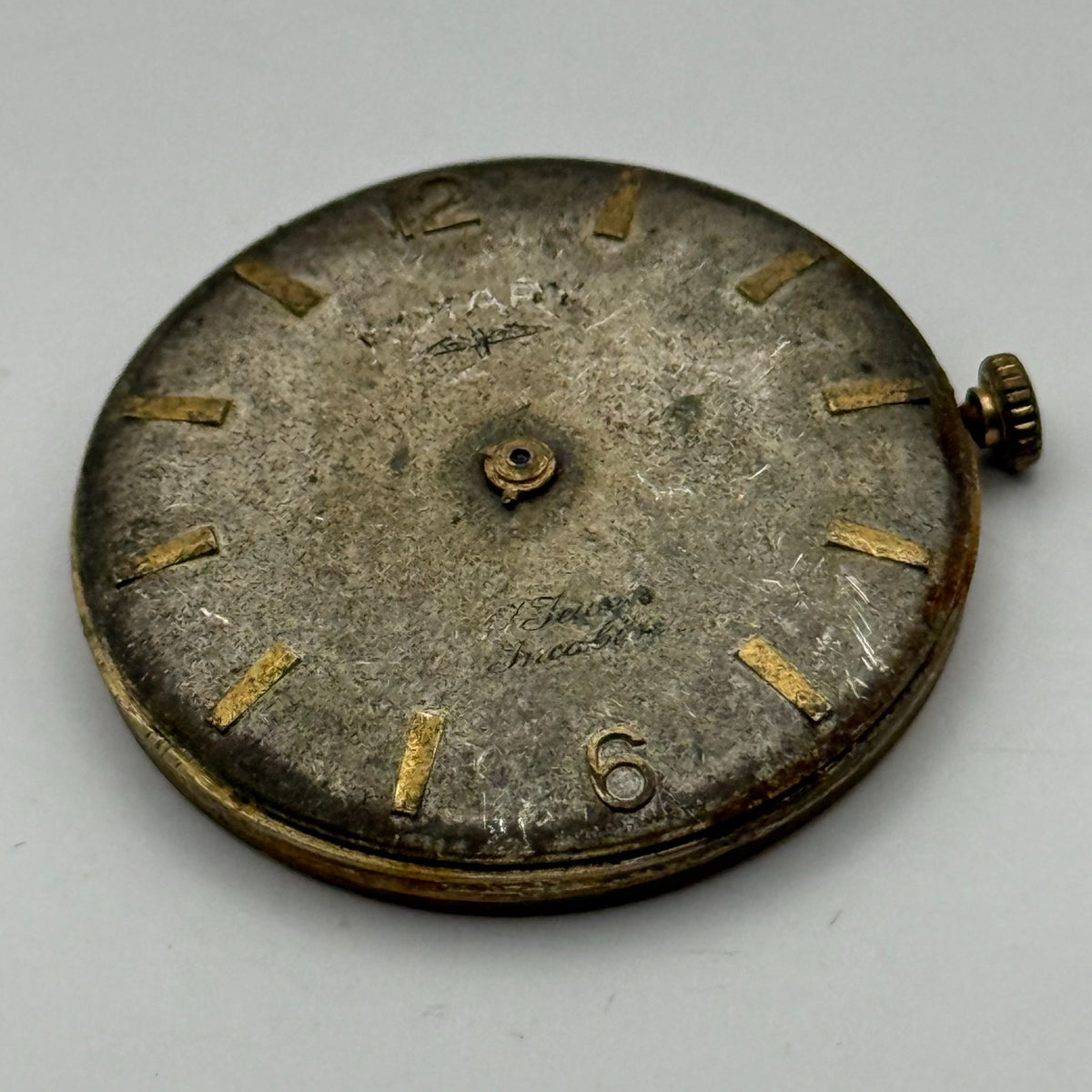 AS 1702/03 Watch Movement A. Schild 1702/03 Rotary 17 Jewels Parts 28.9mm