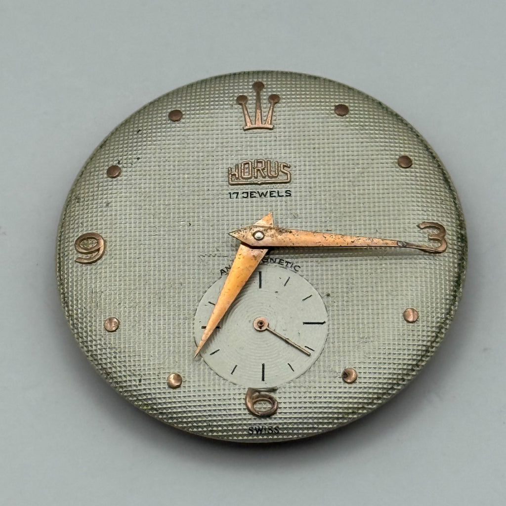 Felsa 391 Watch Movement - Horus 17 Jewels - For Parts / Repair - 26.8mm