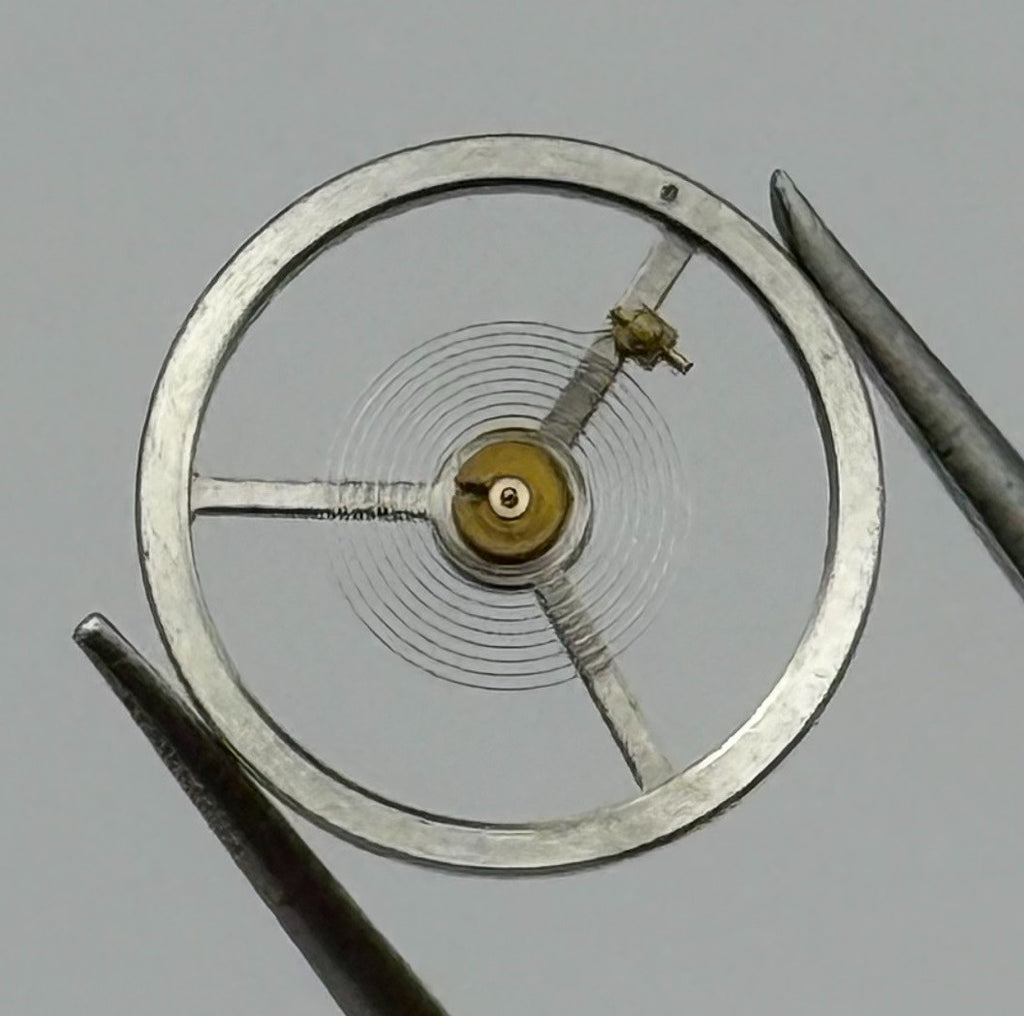 Ebosa 65 68 Balance Wheel Complete And Spring 10½’’’ 4451 Watch Movement Parts