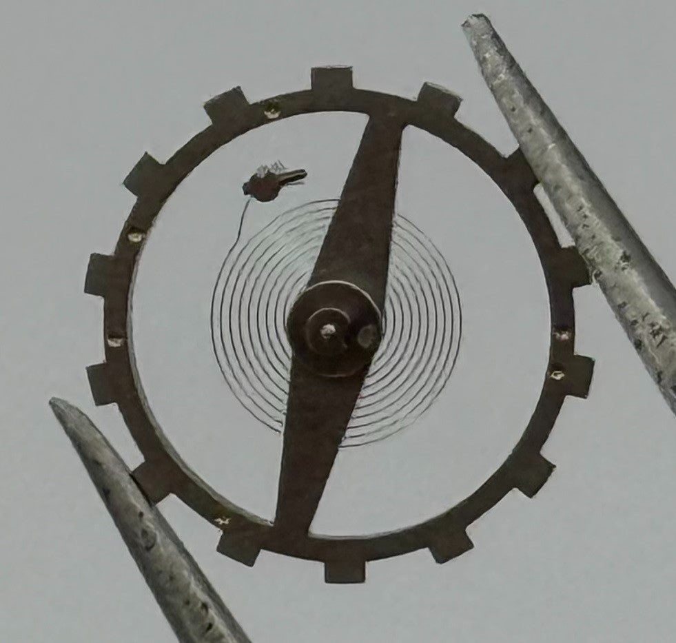 Brac 2001/3 Balance Wheel Complete And Spring Renata 68 Watch Movement Parts NOS